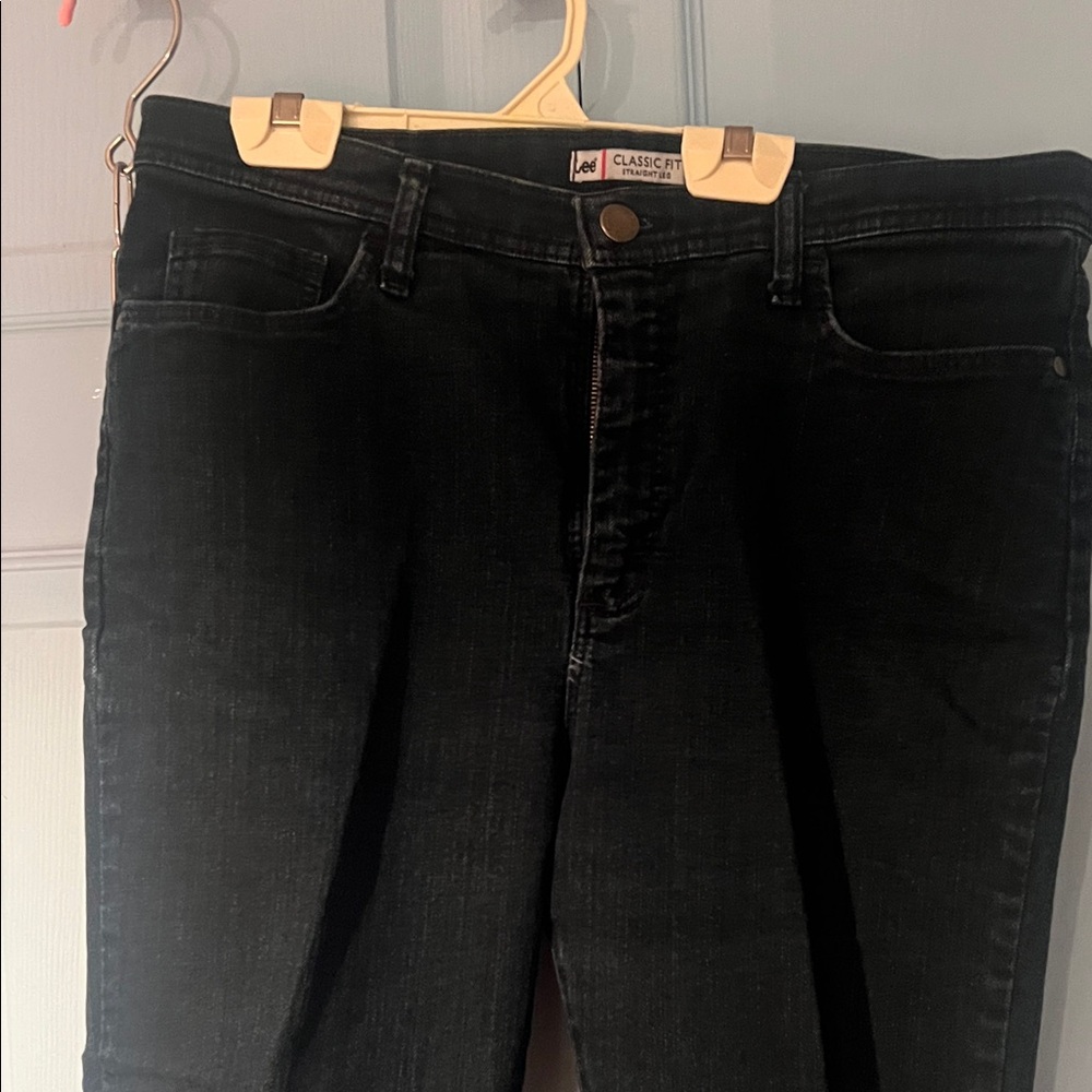 Lee Women's dark denim Straight Leg Jeans